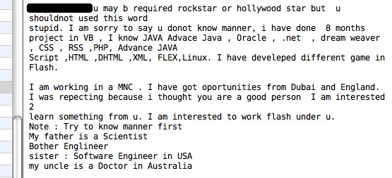 Hiring Horror