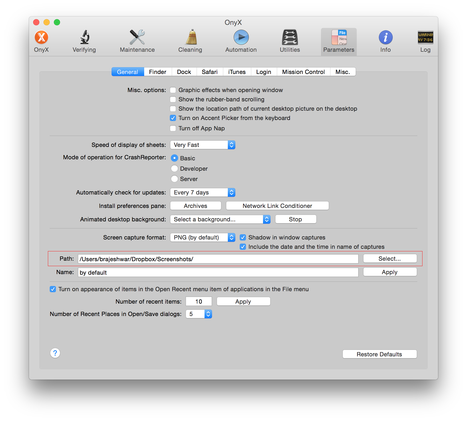 dropbox for mac os