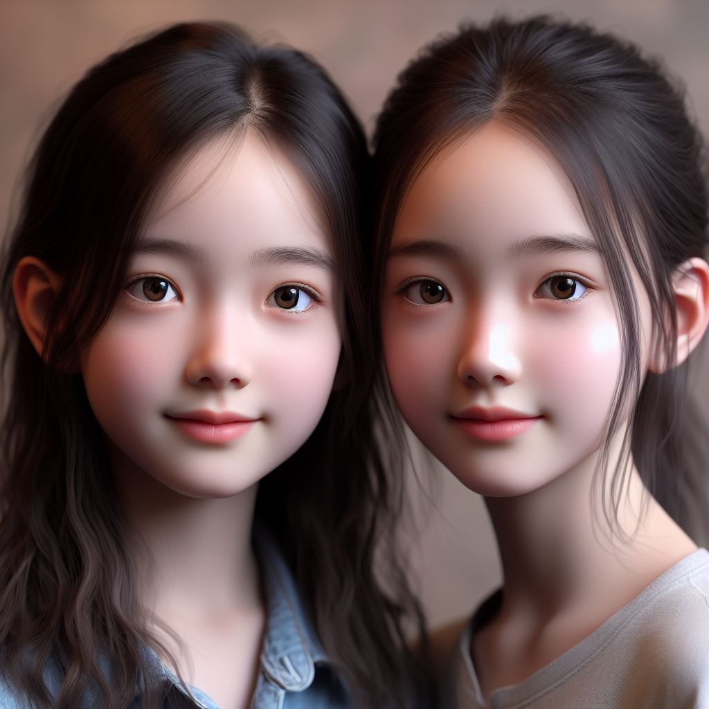 A Portrait of Two Daughters