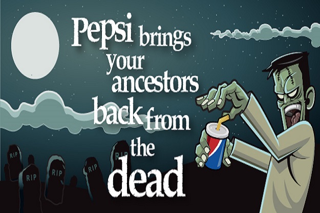 Pepsi brings you back to life