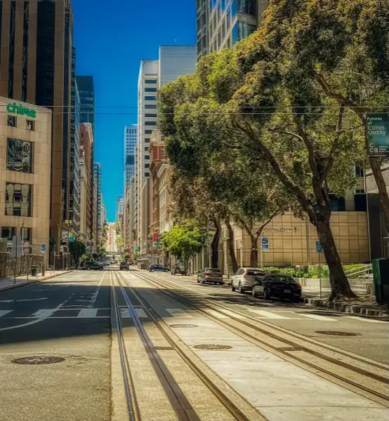 Eerily empty weekend in San Francisco